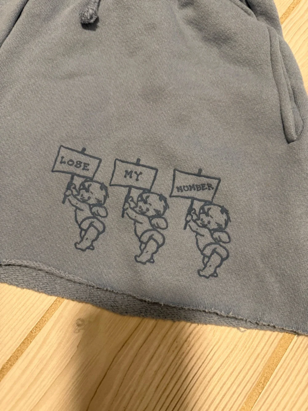 Boys Lie Light Blue Fleece Sweatshorts - Picture 2 of 6